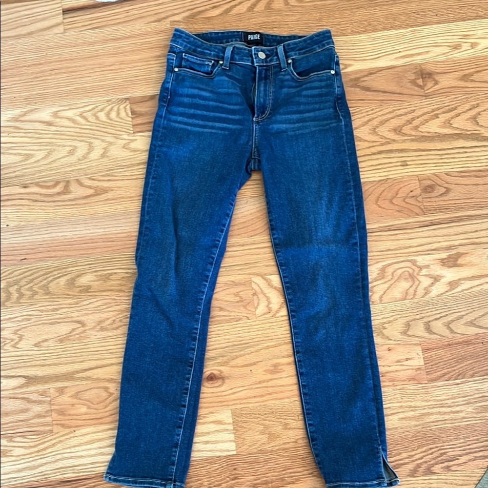 PAIGE Blue Skinny Jeans Classic Style